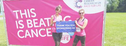 Drewberry Sponsors Runners in Cancer Research UK Race Image